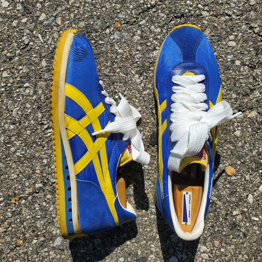 RARE! Vtg ONITSUKA TIGER 10 Made in Japan. kayano asics nyc gel nike 90s kiko